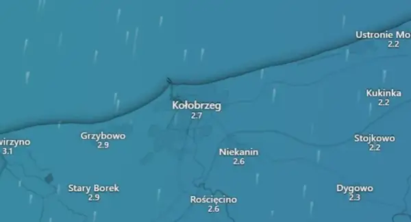 Ile jest stopni w Kołobrzegu? Sprawdź aktualną temperaturę i prognozę
